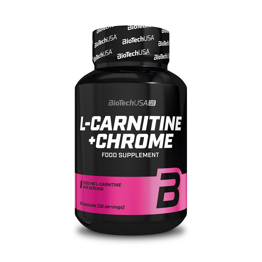 Visuel du produit : L-Carnitine + Chrome (60 Caps)