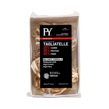Wysokobiałkowe tagliatelle...