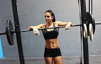 Ornella, première compétition de crossfit!