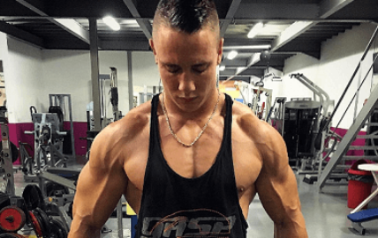 Yoann et sa préparation pour Musclemania Paris