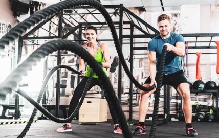 Travail musculaire à la corde