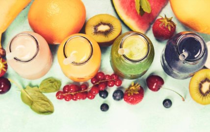 Les fruits et jus de fruits