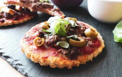 Mini pizzas avoine & blé complet