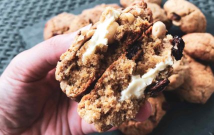 Cookies protéinés fourrés