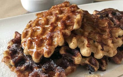 Gaufres protéinées façon pain perdu