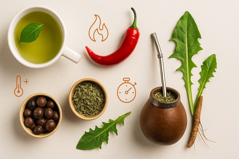 plantes brûle graisse puissantes