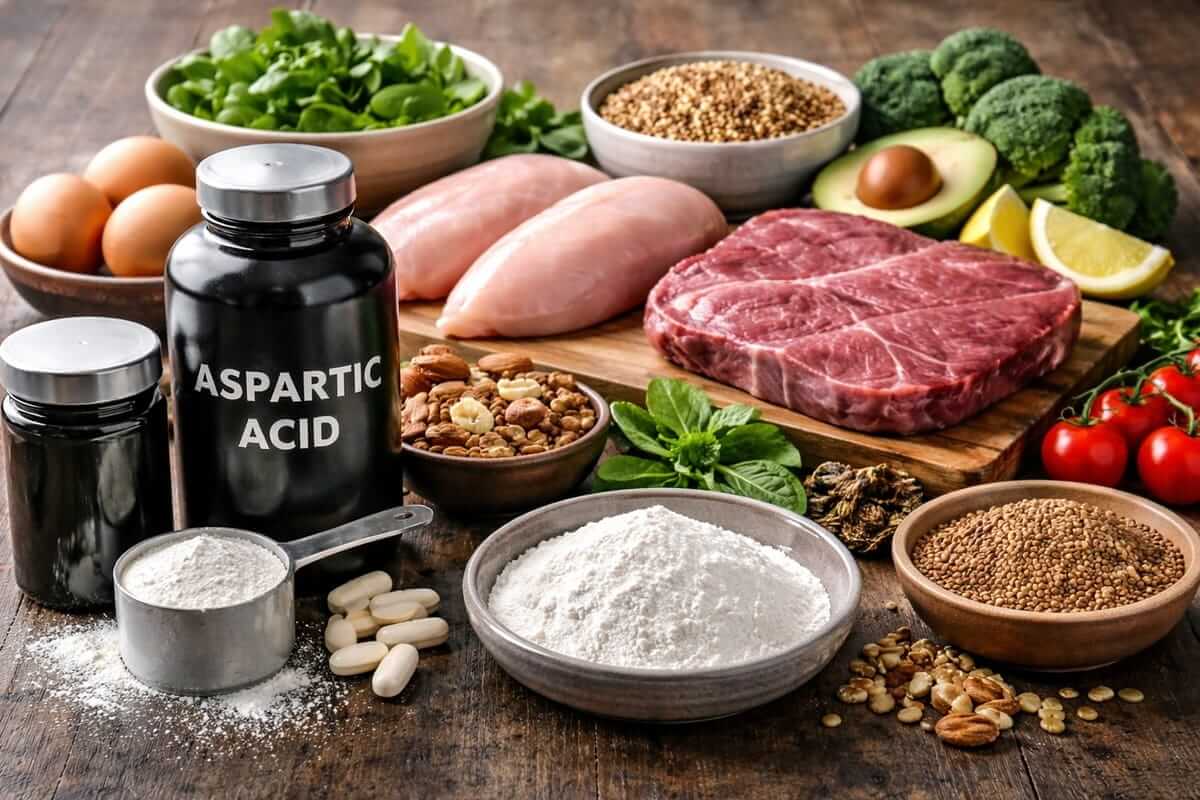L'acide aspartique (aspartate) : bienfaits, danger, utilité