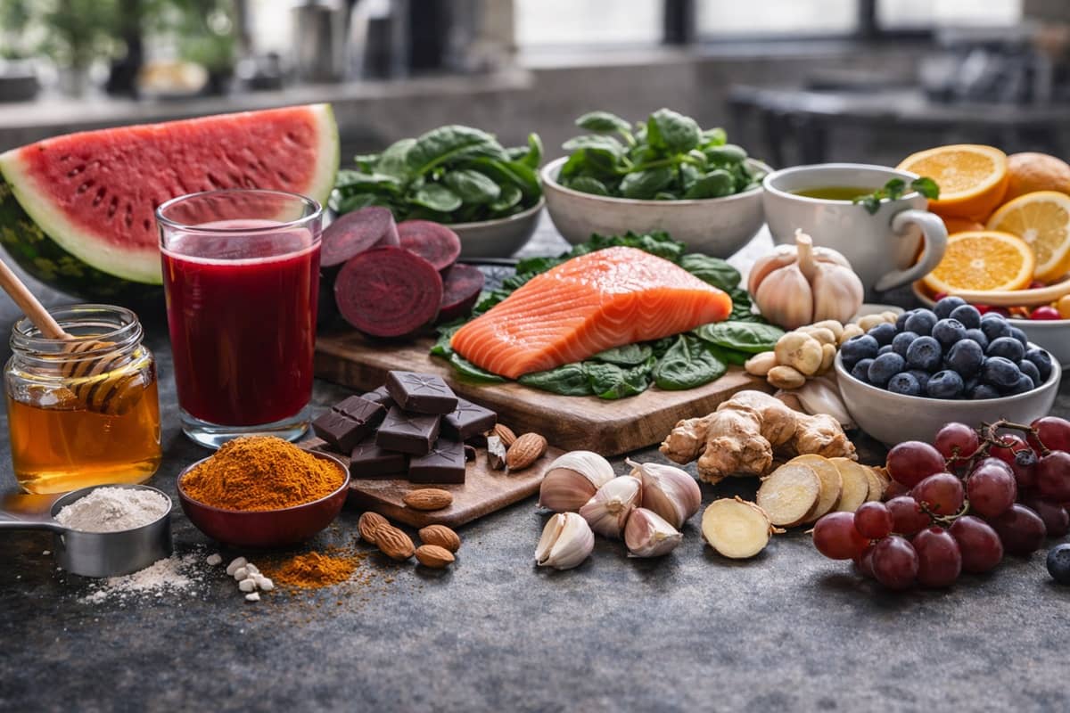 Aliments vasodilatateurs favorisant la circulation sanguine