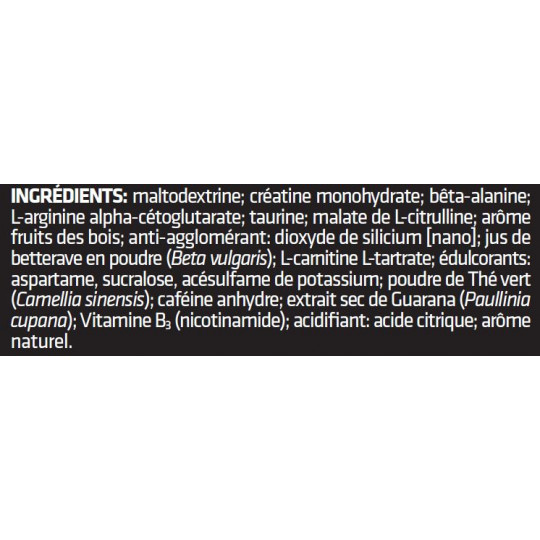 Qhush preworkout (315g) USN